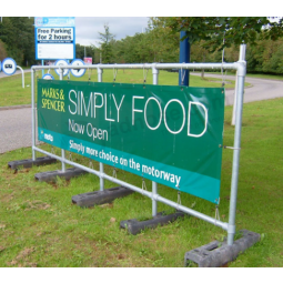 Promotional Cheap Custom Fence PVC Banner Design