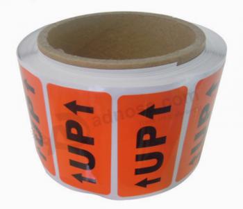 Paper Sticker Roll Adhesive Printed Shipping Labels Wholesale