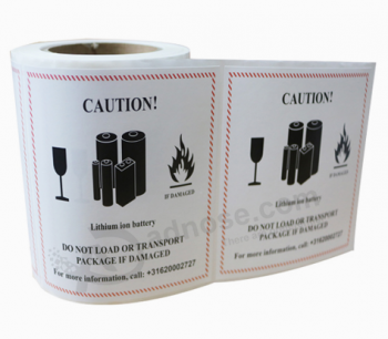 Warning Label Printing Caution Labels For Carton Package