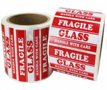 Custom Printing Adhesive Shipping Fragile Labels Shipping Mark Labels