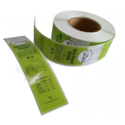 Cheap Custom Vinyl Sauce Stickers For Glass Bottle Label