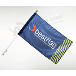 Wholesale Outdoor Custom Printing Hanging Wall Flag