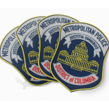 Eco-friendly Embossed Logo 3D Soft Rubber Patches for Garments with your logo
