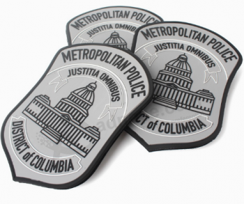Silicone Patches Rubber PVC Military Badges for Uniform with your logo