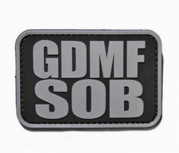 Wholesale Embossed Soft Rubber Label Custom Pvc Patch with your logo