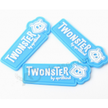 Cheap Custom Soft PVC Logo Patch Labels For Shoes with your logo