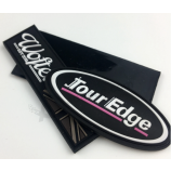 Brand Name Soft PVC Rubber Badges Logo Embossed Patches with your logo