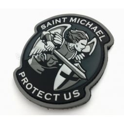 Fashion Style Rubber Patch Custom Soft PVC Logo Patches with your logo