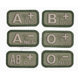 Rubber Silicone Embossed Labels Soft PVC Patch Factory
