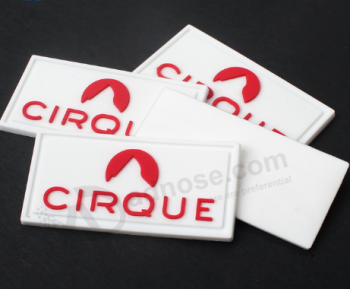Hoge kwaliteit rubber badge goedkope custom siliconen label