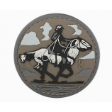 Professional Custom Rubber Silicone Logo Patches Plastic Shoe Patch