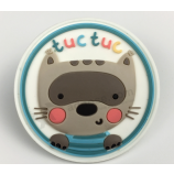 Decorative Silicone Rubber Cartoon Patch For Kids Toys