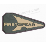 Self Adhesive Rubber Patch Custom PVC Military Badge