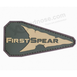 Zelfklevend rubberen patch custom pvc militaire badge