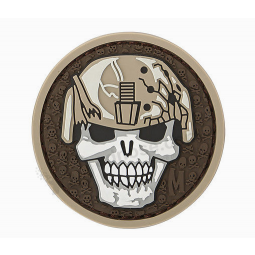 Benutzerdefinierte Logo Gummi Schädel Abzeichen weichen PVC-Patch machen