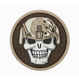 Custom Logo Rubber Skull Badge Soft PVC Patch Making