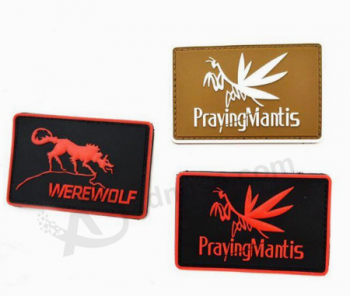 Cheap Promotional Fashion Rubber Label Patches For Garments