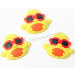Eco-friendly Cute Cartoon Rubber Patch Bag Accessories For Kids