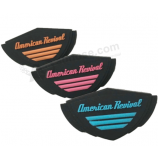 Garment Accessories PVC label Sewn on Soft rubber Patches