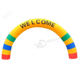 Arches gonflables promotionnelles de taille standard pour le commercial