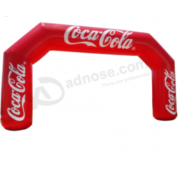 Publicidad personalizada publicitaria arco inflable con logo impreso