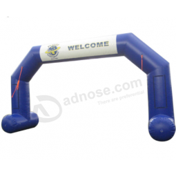 Aangepaste logo opblaasbare sport boog poort te koop