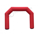 Arche gonflable rouge extérieure gonflable de voûte de mariage