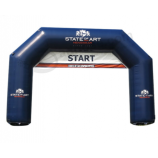 Arco inflable de inicio de arco inflable de la línea de meta de carreras