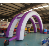 Double Tube Giant Polyester Inflatable Arch Gate Rental