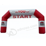 Sport personnalisé personnalisé racing arc de ligne de départ gonflable