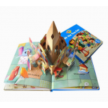 Novo design fantasia 3d pop up livros infantis