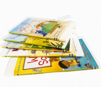 Film Lamination Coated Paper Softcover Book Printing