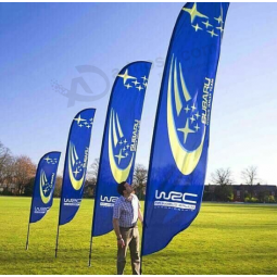 Printed Logo 15 Foot Swooper Feather Flags Wholesale
