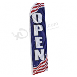 Custom Flags Banners Grand Opening Swooper Flags