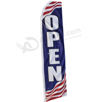Custom Flags Banners Grand Opening Swooper Flags