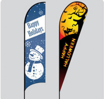 Holiday Swooper Flags Custom Halloween Swooper Flags For Sale