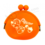 Silicone coin purse small rubber coin pouch coin holder