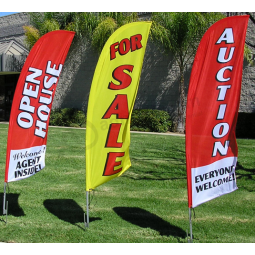 Factory Cheap Wholesale Custom Swooper Flags Canada