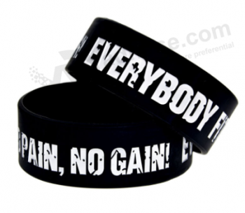 Wholesale Silicone Wristband With Debossed Logo Wristband