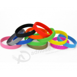 Personalized mix color bracelet adjustable silicone rubber hand strap