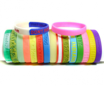 Pulseras ajustables proveedores de pulseras de banda de goma perfumadas