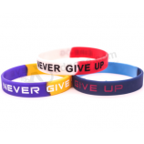 Brand bracelets wholesale easy shopping rubber wristband