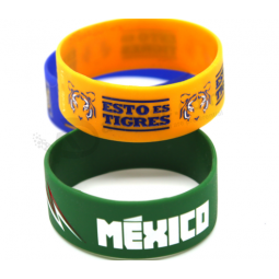 Groß-Mode-Silikon-Armband mit benutzerdefinierten Logo