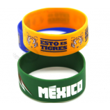 Wholesale fashion silicone bracelet with custom logo