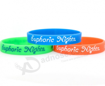 Wholesale Customize Silicone Wristband Printing Logo For Party