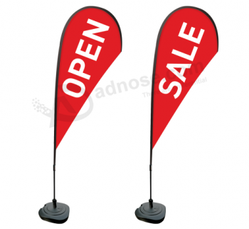 Hot Selling Polyester Teardrop Flag Banners for Business