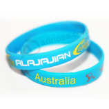 Wholesale custom logo silicone bracelets for activities