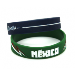 Mode Sport Silikonarmband Silikonarmband mit geprägtem Logo