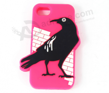 Embossed silicone protective case PVC phone cover case silicone