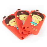 Silicone phone case cute silicone mobile phone case for girls